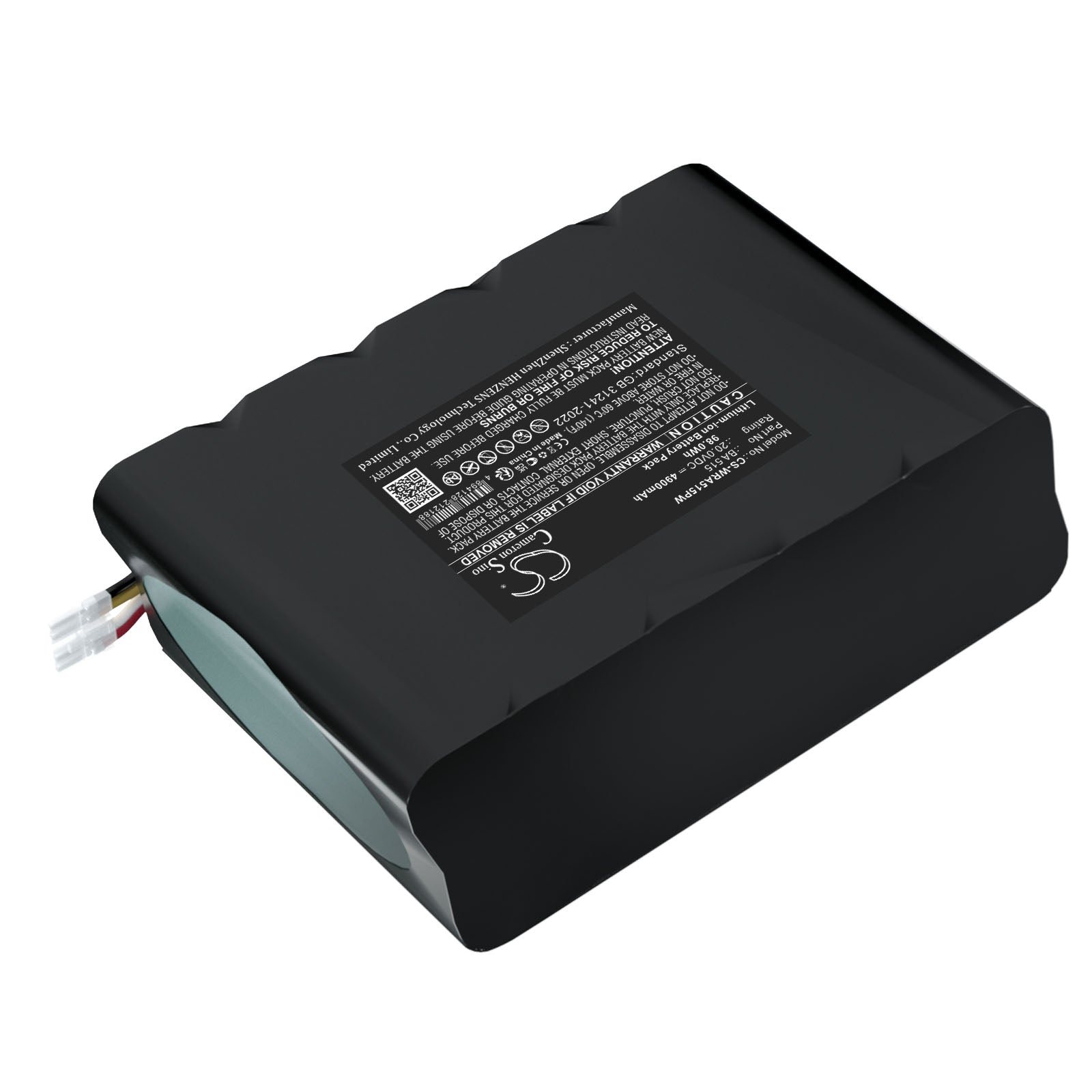 20V, Li-ion, 4900mAh, Battery fits Mowox RM 1000 WIU-SN, Silaro Robotic, 98Wh Lawn Mowers Cameron Sino Technology Limited