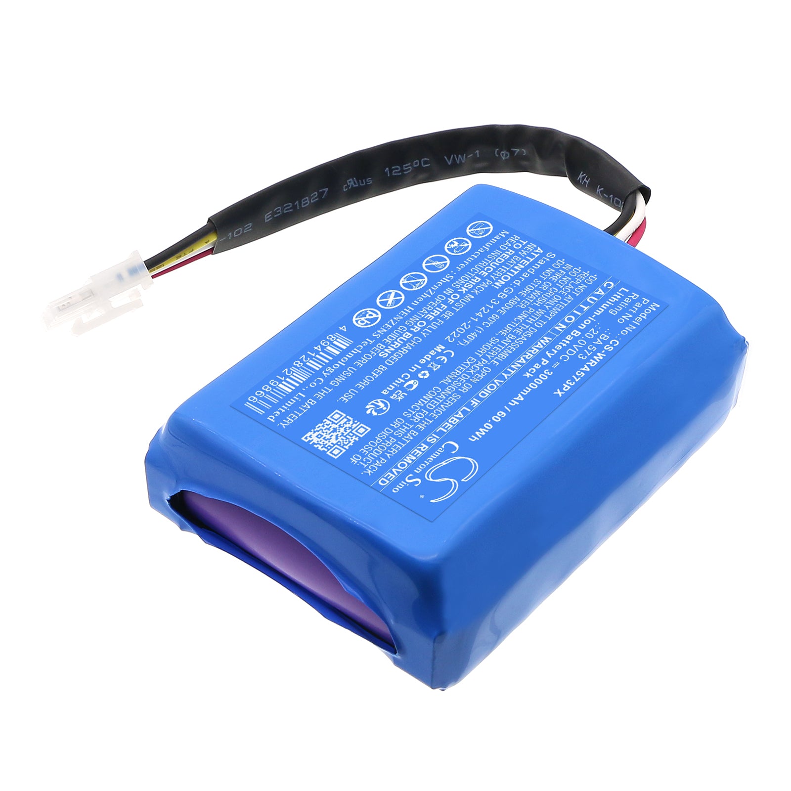 20V, Li-ion, 3000mAh, Battery fits Mowox RM 1000 WiU-SN, RM 500 WIU-SN, 60Wh Lawn Mowers Cameron Sino Technology Limited