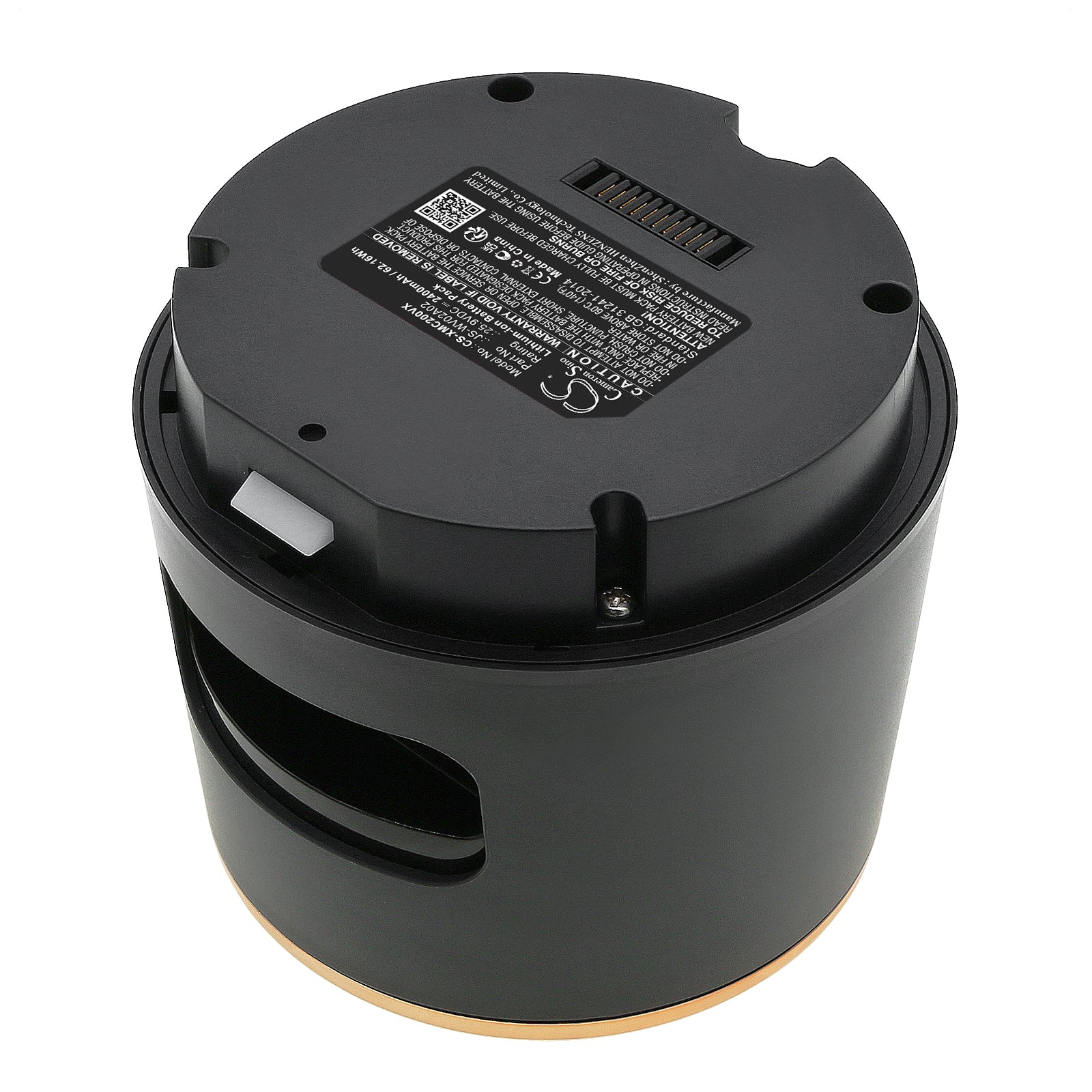 Li-ion, Vacuum Battery fits Xiaomi Viomi Cyber, Viomi Cyber Lite, 25.9V, 2400mAh Vacuum Cameron Sino Technology Limited