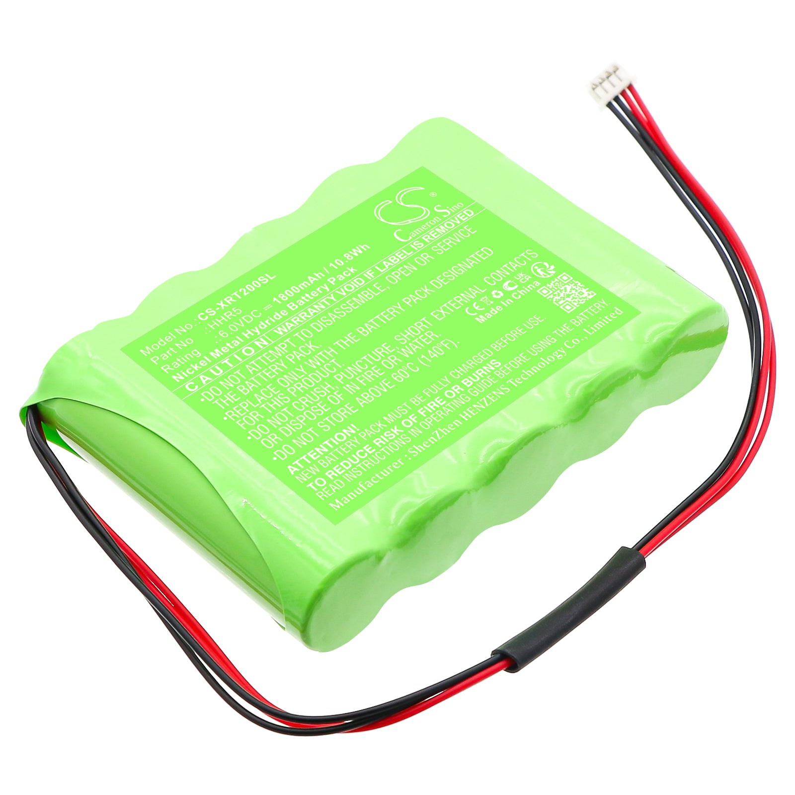 6V, Ni-MH, 1800mAh, Battery fits X-Rite CCD4, CCD5, 10.8Wh Equipment, Survey, Test Cameron Sino Technology Limited