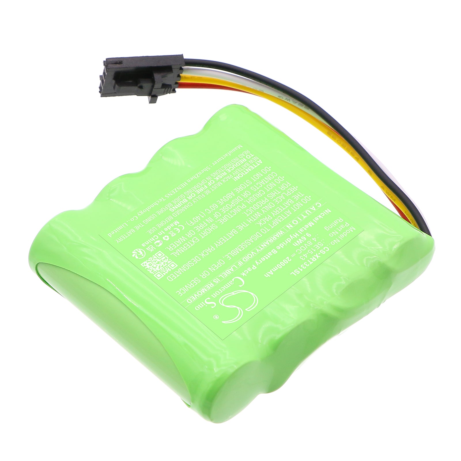 4.8V, Ni-MH, 2000mAh, Battery fits X-Rite 331C Densitometer, 341C Densitometer, 9.6Wh Equipment, Survey, Test Cameron Sino Technology Limited