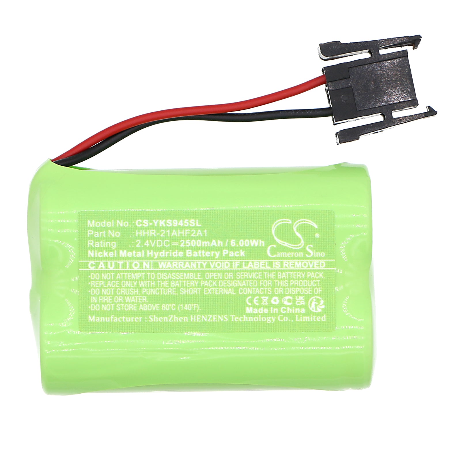 Ni-MH, PLC Battery fits Yokogawa S9548fa, 2.4V, 2500mAh PLC Cameron Sino Technology Limited