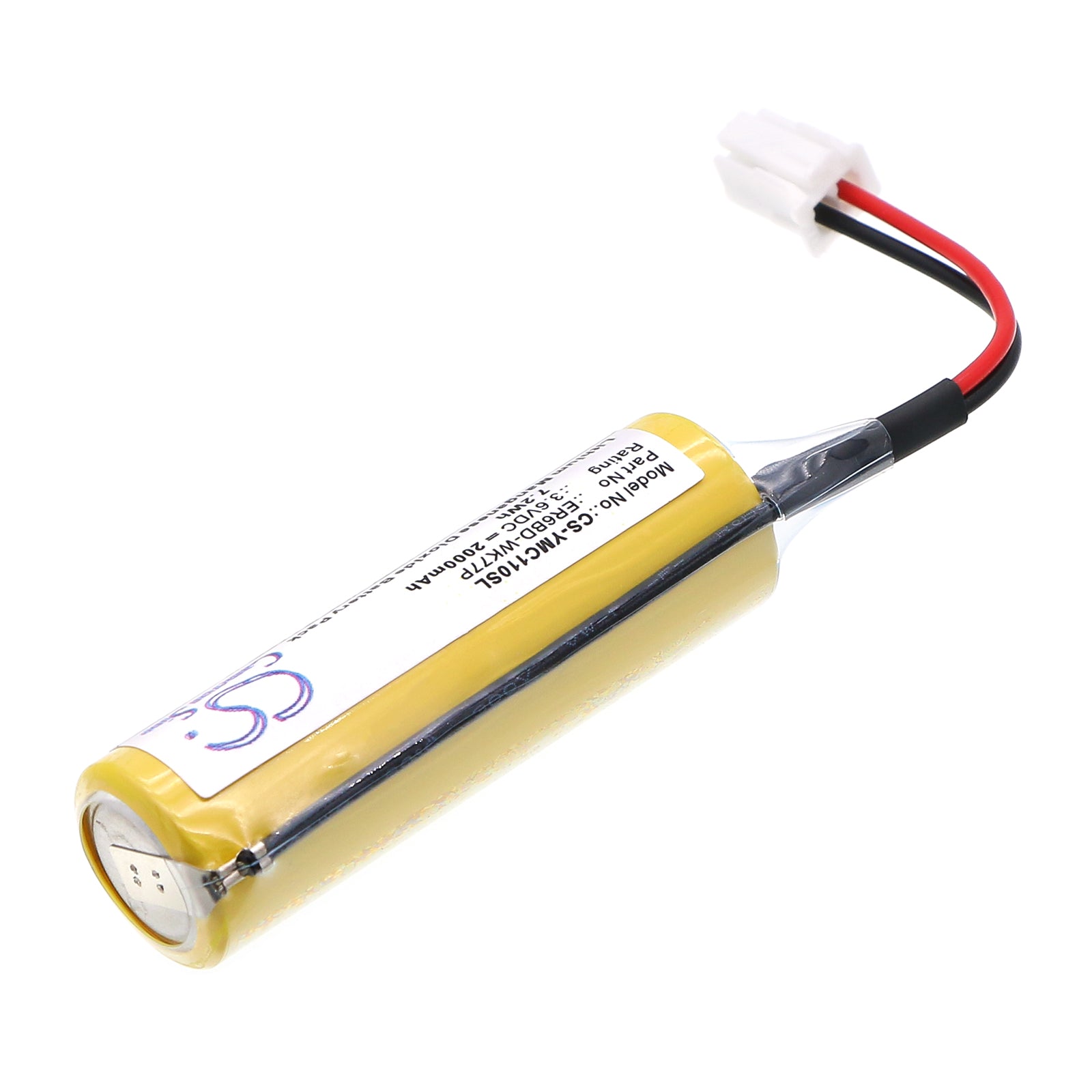 3.6V, Li-MnO2, 2000mAh, Battery fits Yaskawa YRC1000, 7.2Wh PLC Cameron Sino Technology Limited