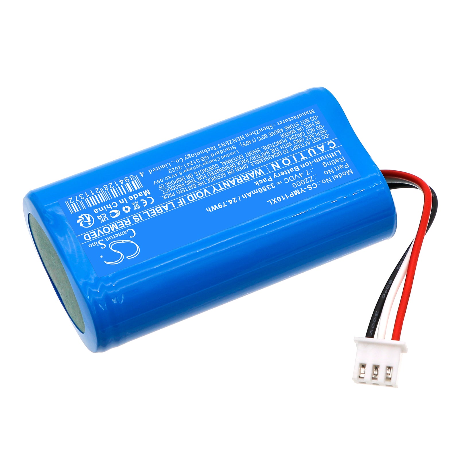7.4V, Li-ion, 3350mAh, Battery fits Yeacomm M60, S10, 24.79Wh Cable Modem Cameron Sino Technology Limited