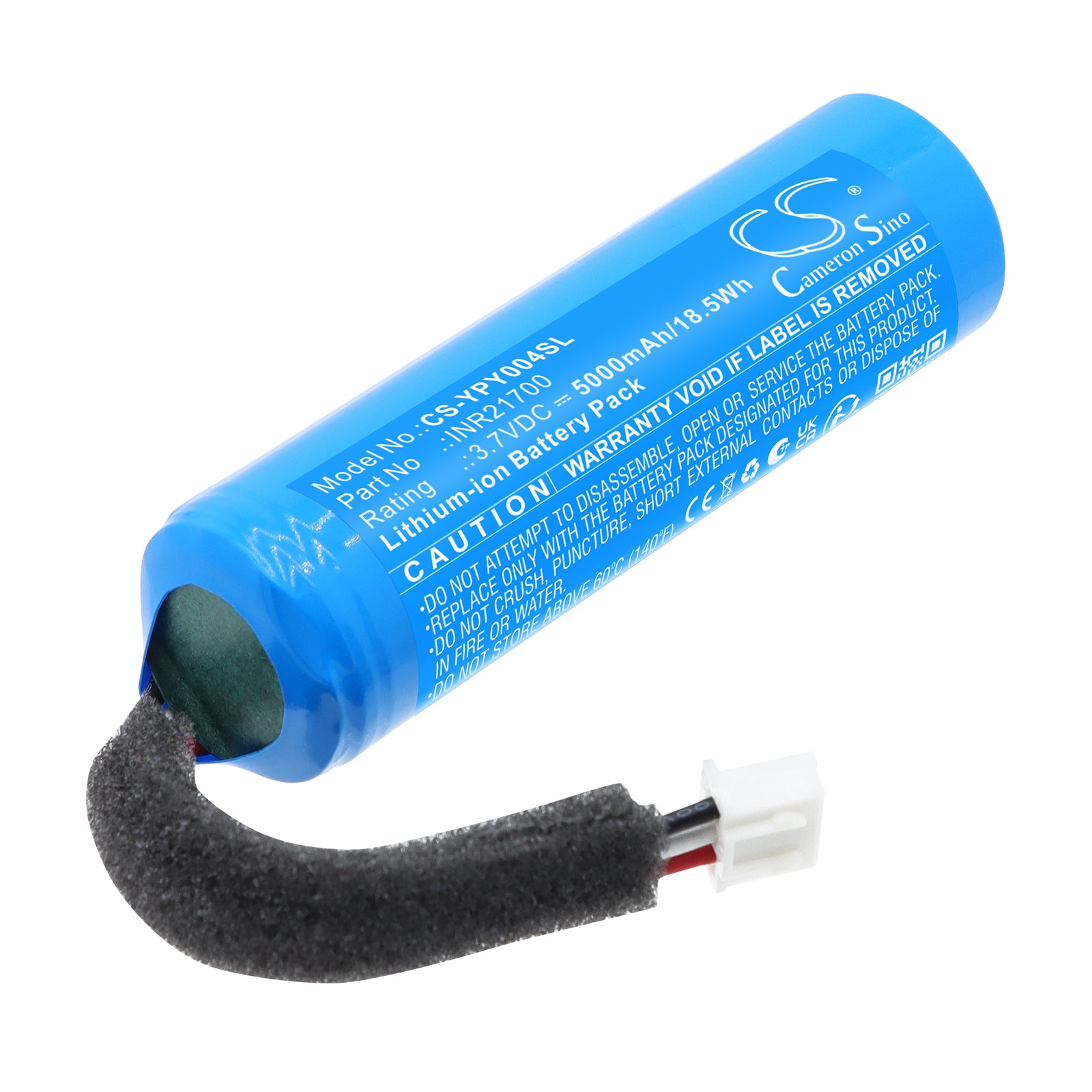 3.7V, Li-ion, 5000mAh, Battery fits Yoto YP004, player 3rd Gen, 18.5Wh Speaker Cameron Sino Technology Limited