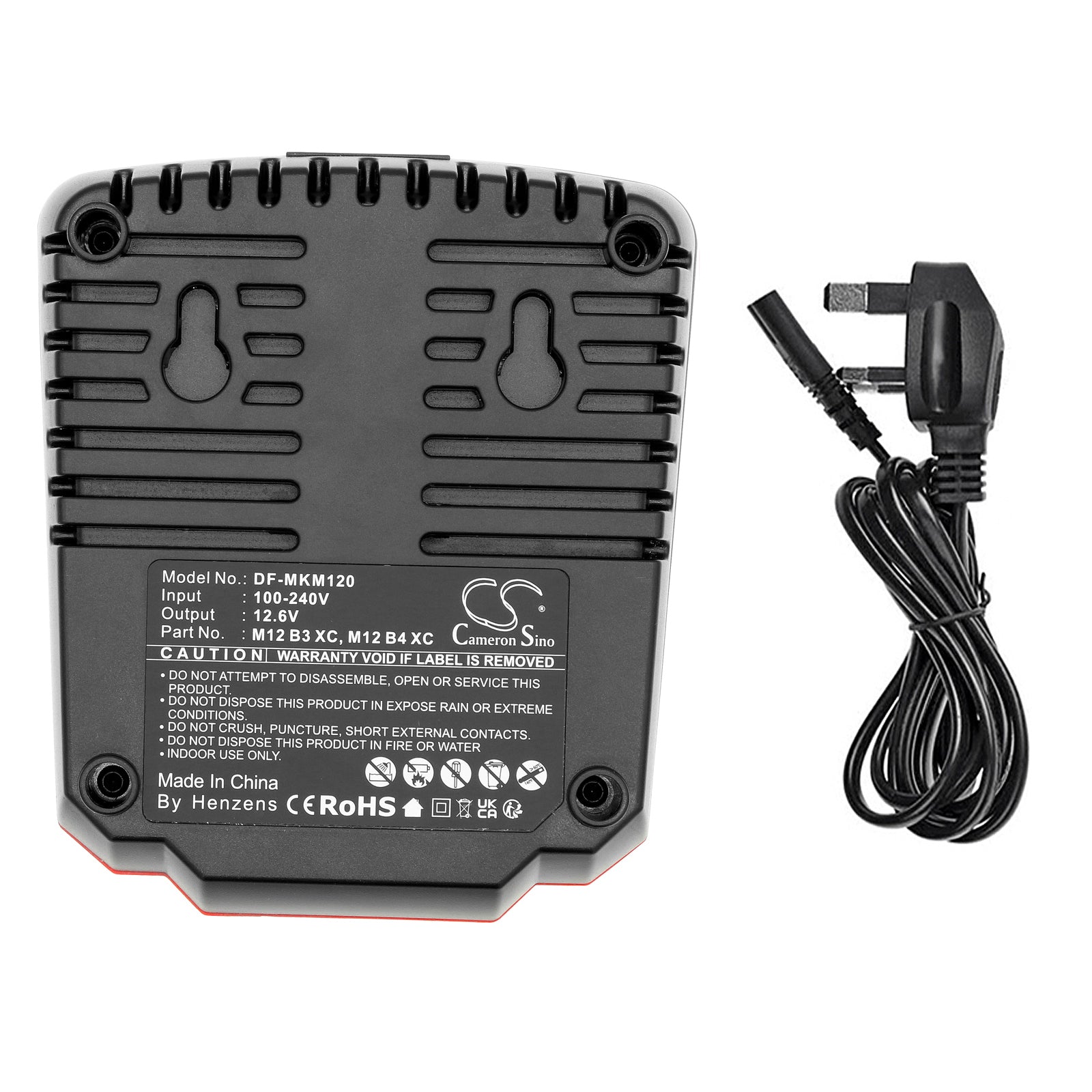 Power Tools Charger Battery fits Milwaukee C12 Fm, C12 Hz, DF-MKM120UK Power Tools Charger Cameron Sino Technology Limited