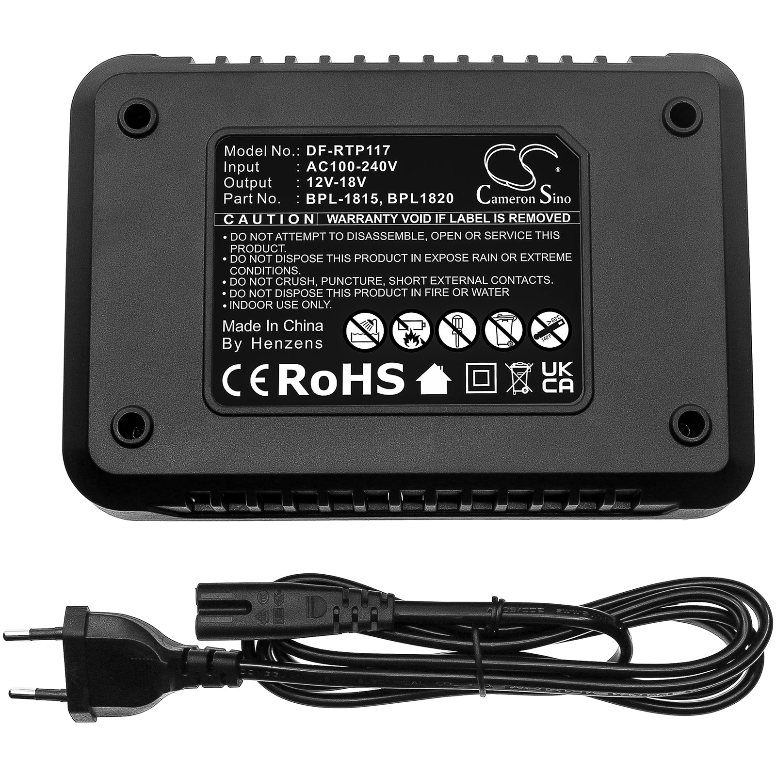 Power Tools Charger Battery fits Paslode Bbl-120, Bd-120, DF-RTP117EU Power Tools Charger Cameron Sino Technology Limited