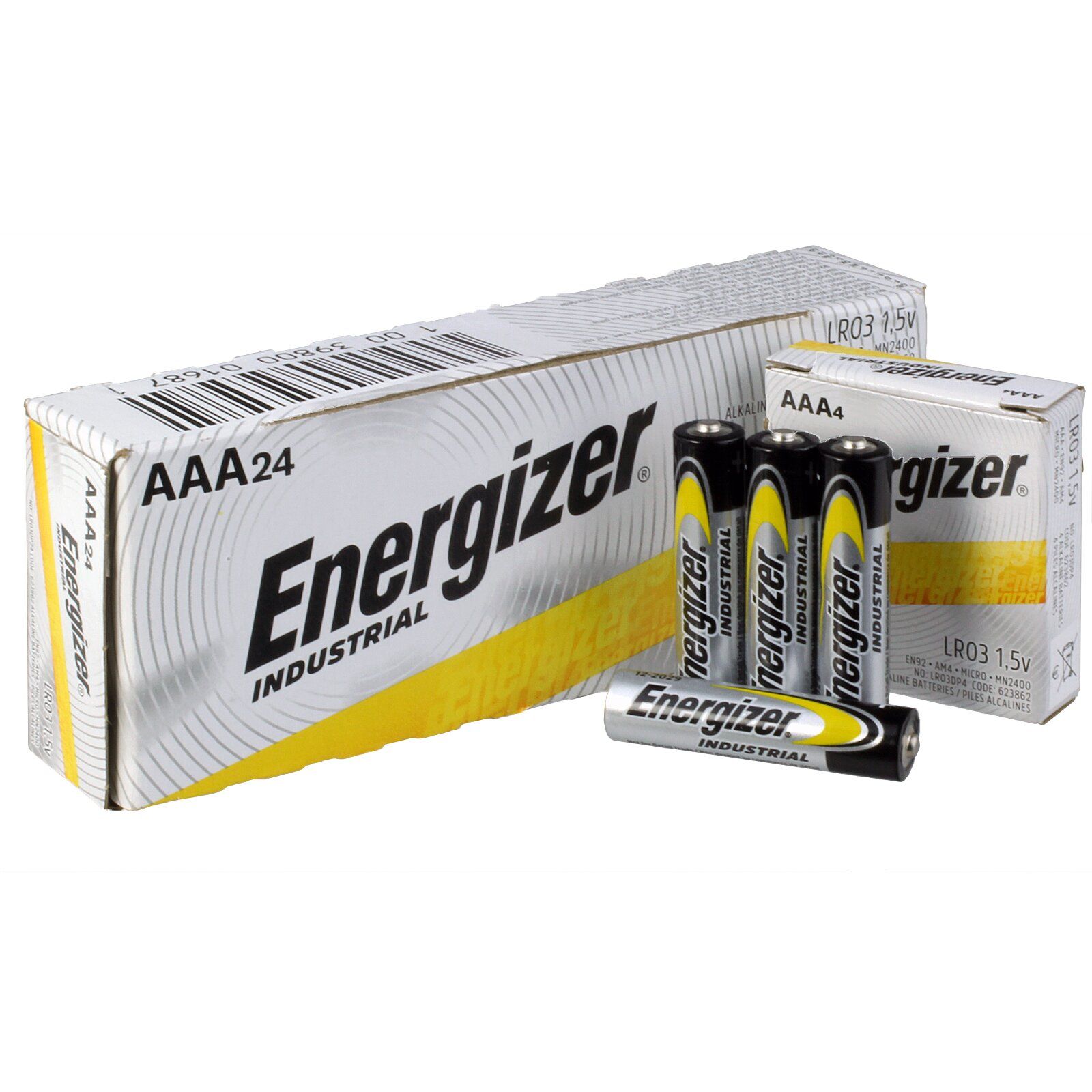 AAA EN92 Energizer Industrial Alkaline - Pkg Qty 24 Energizer & Duracell Cameron Sino Technology Limited