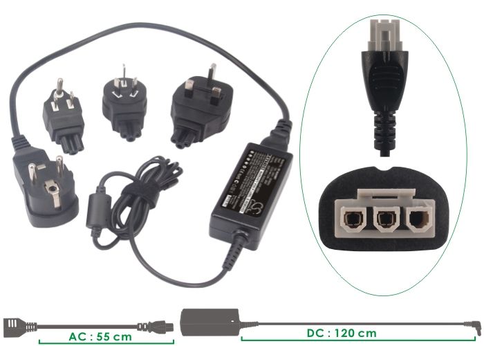 AC to DC Battery Charger fits Hp, Photosmart C4110, Photosmart C4140, Photosmart C4150 Charger/Adapter Cameron Sino Technology Limited
