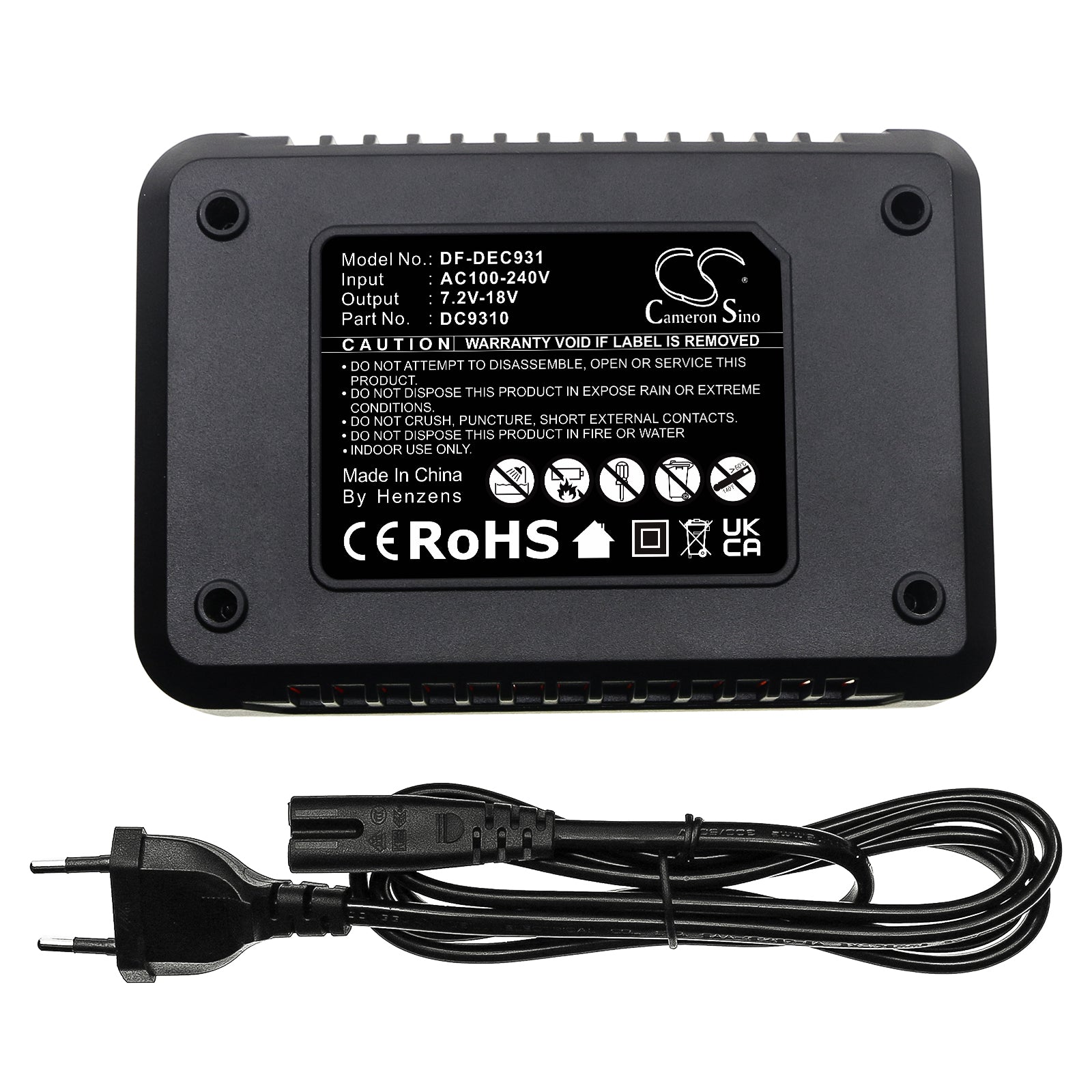 AC to DC, Power Tools Charger Battery fits Dewalt 152250-27, 246536, DF-DEC931EU Power Tools Charger Cameron Sino Technology Limited
