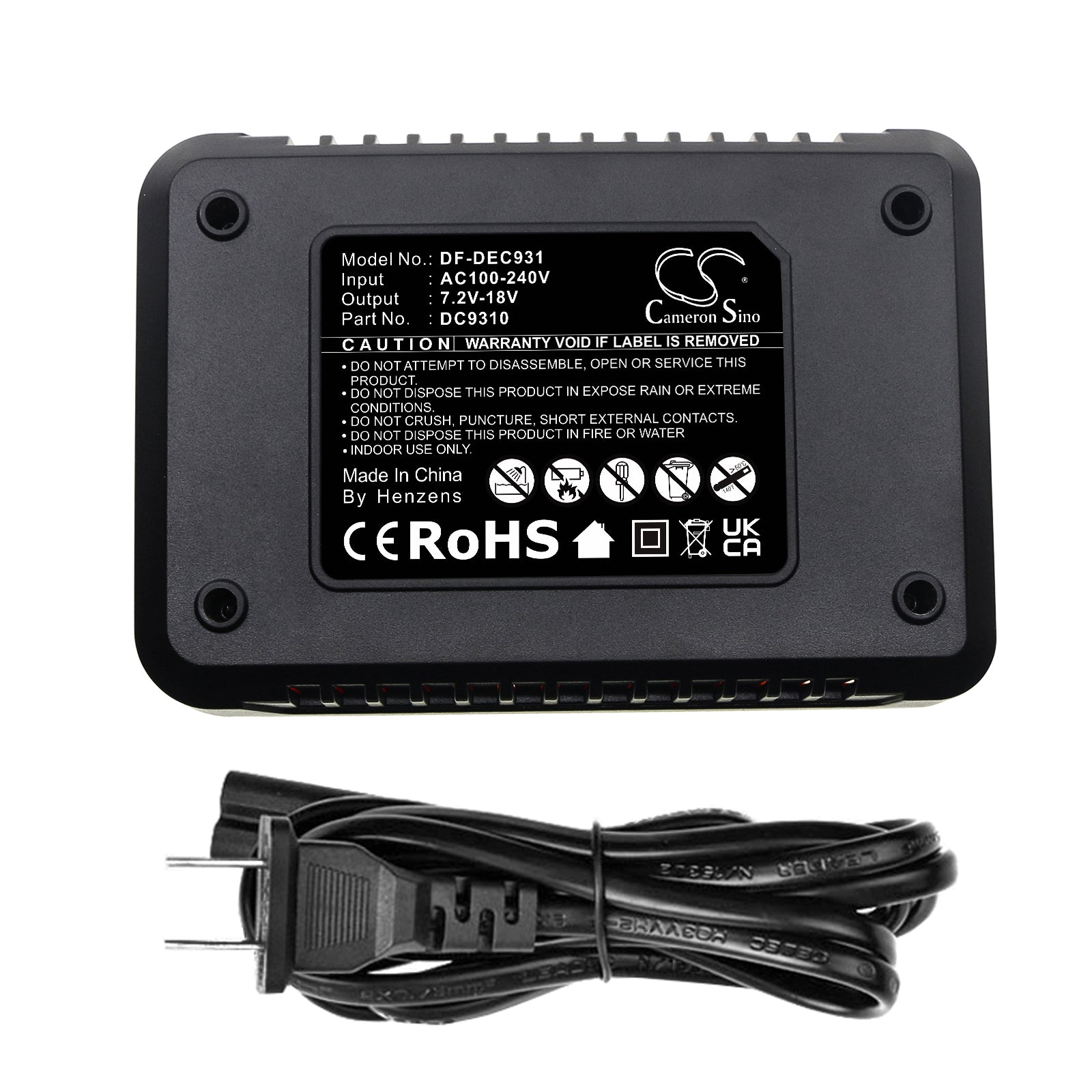AC to DC, Power Tools Charger Battery fits Dewalt 152250-27, 246536, DF-DEC931UA Power Tools Charger Cameron Sino Technology Limited