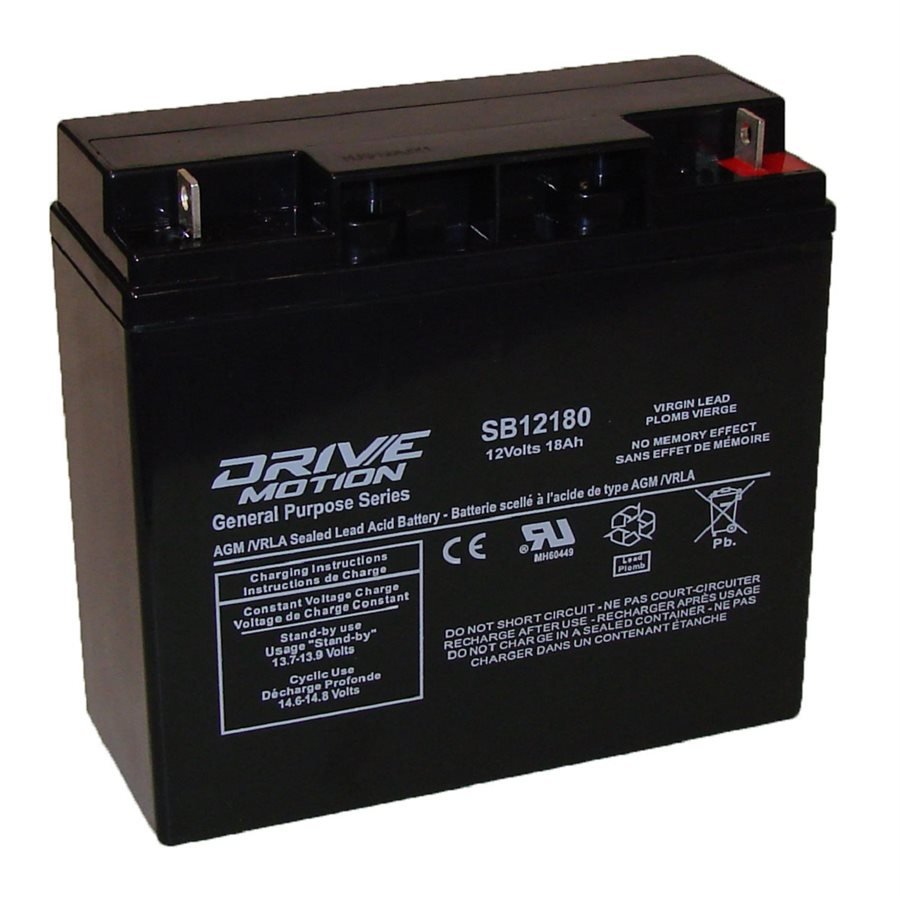 AGM Battery fits 12V-18 Ah NB Sealed Lead Acid Batteries Drivemotion