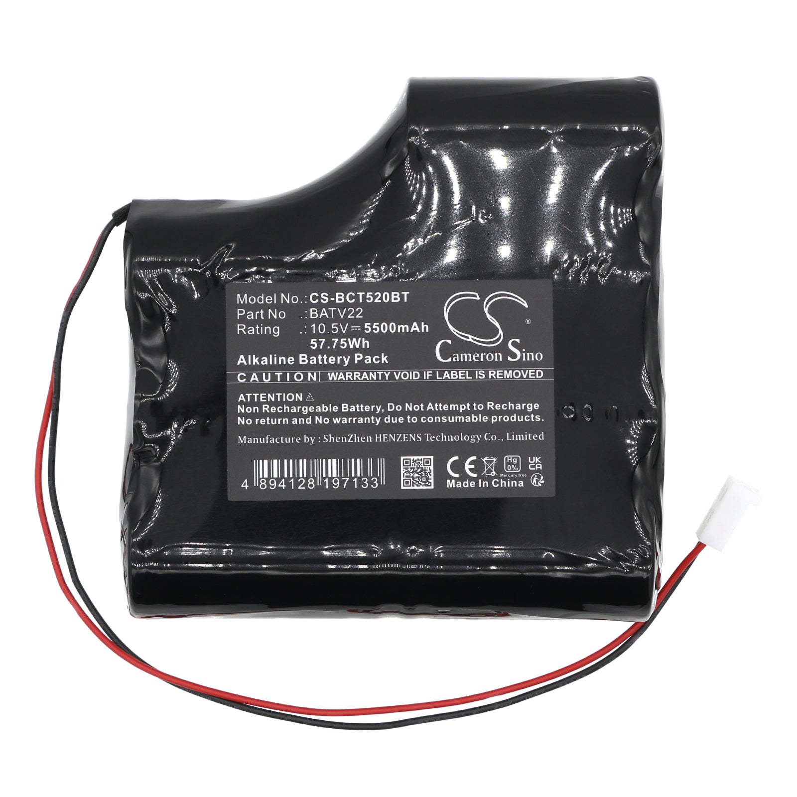 Alkaline, Alarm System Battery fits Daitem 520-27d, 562-27d, 10.5V, 5500mAh Alarm System Cameron Sino Technology Limited