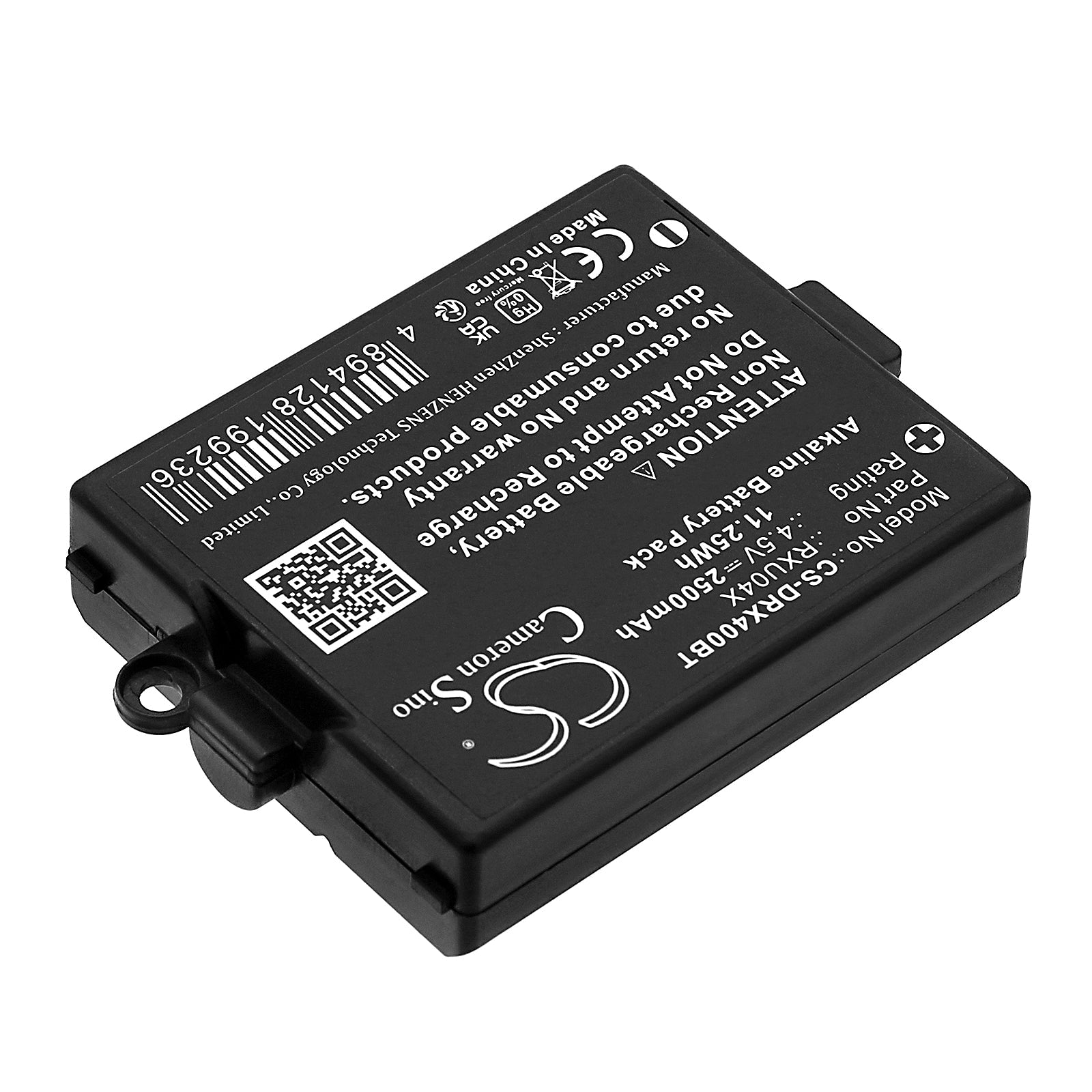 Alkaline, Alarm System Battery fits Daitem D18 Codeeinrichtung Sa660ax, 4.5V, 2500mAh Alarm System Cameron Sino Technology Limited