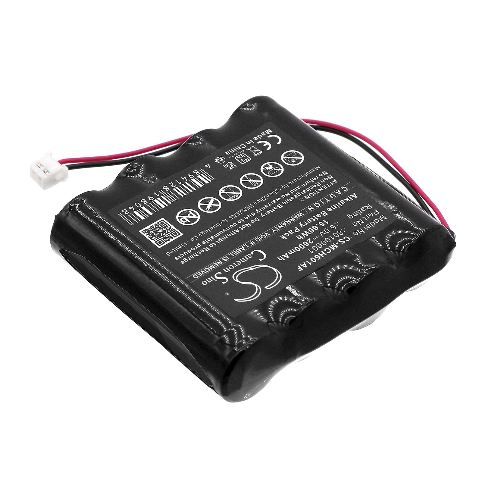 Alkaline, Automatic Doors Battery fits Messerschmitt 6vq-02, 6.0V, 2600mAh Automatic Doors Cameron Sino Technology Limited