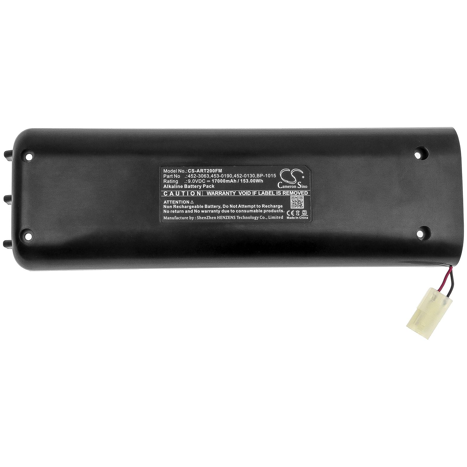Alkaline Battery fits Artex, Elt 110-4, Elt-200 9.0V, 17000mAh Marine Safety & Flotation Devices Cameron Sino Technology Limited