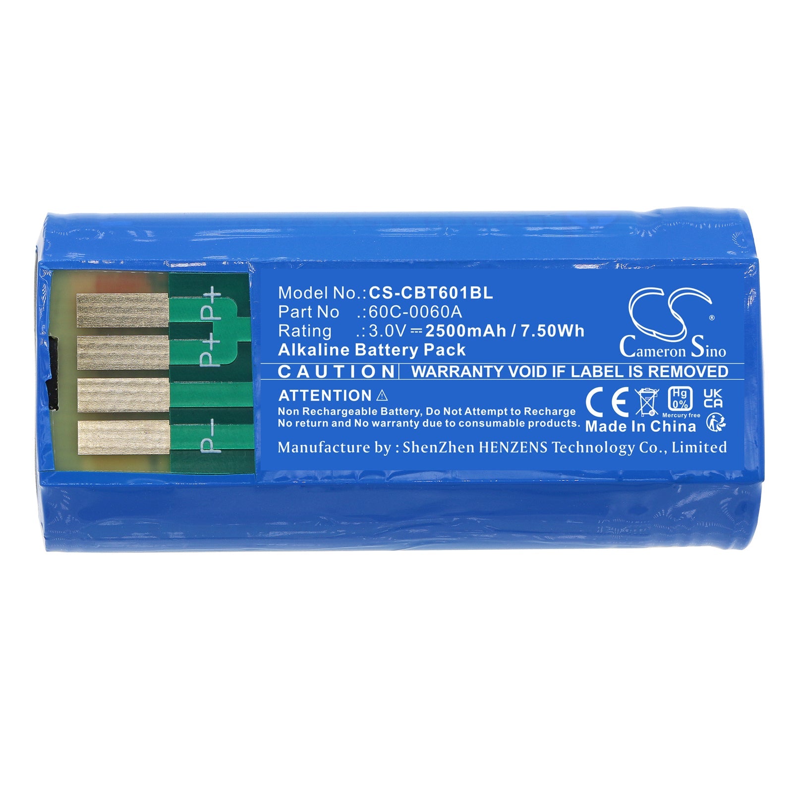 Alkaline, Crane Remote Control Battery fits Cattron Theimeg 70c0003kit, 70c-0003kit-c, 3.0V, 2500mAh Crane Remote Control Cameron Sino Technology Limited