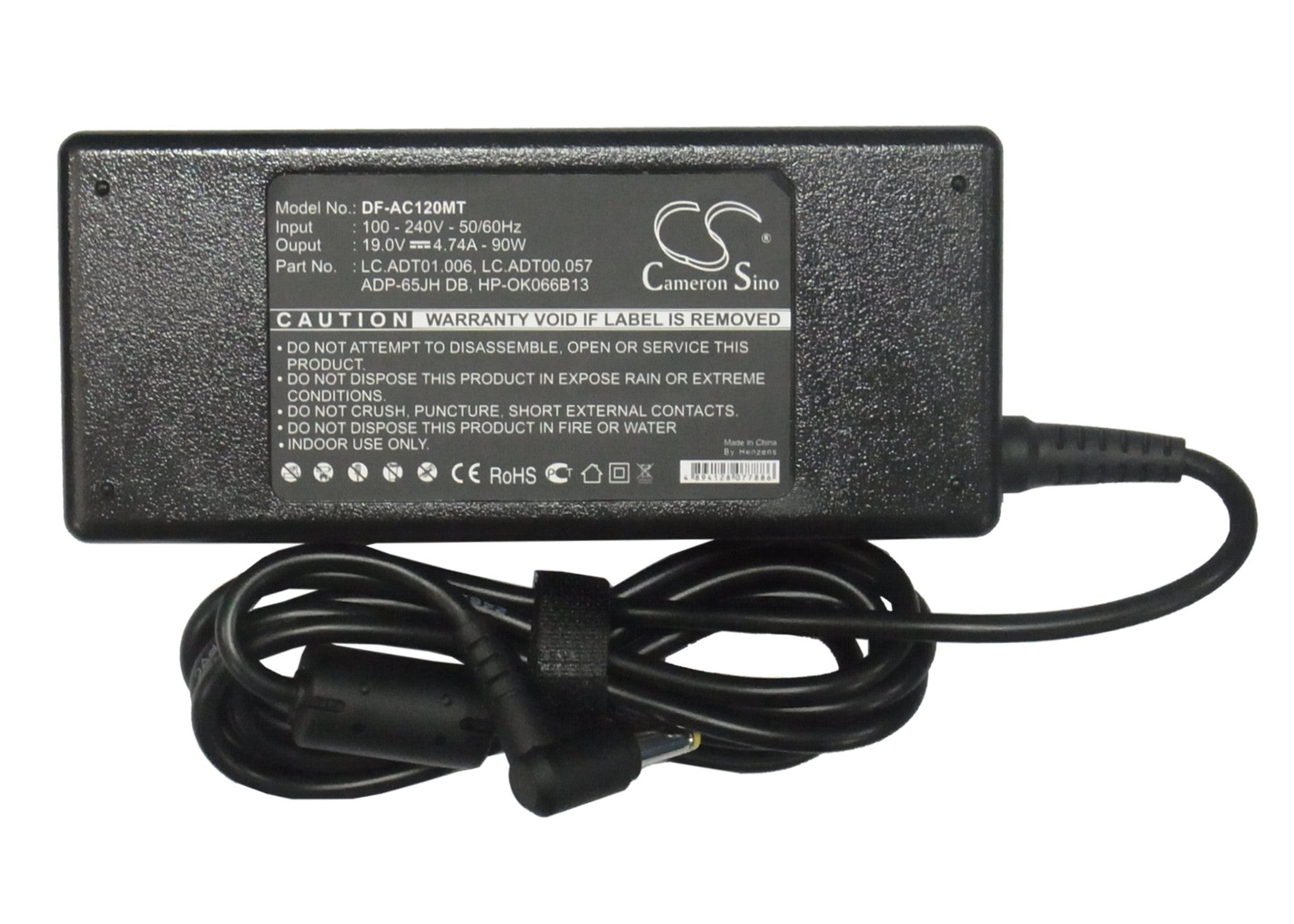 Battery Charger fits Gateway, Ms2273, Ms2274, Ms2285 Computer Cameron Sino Technology Limited