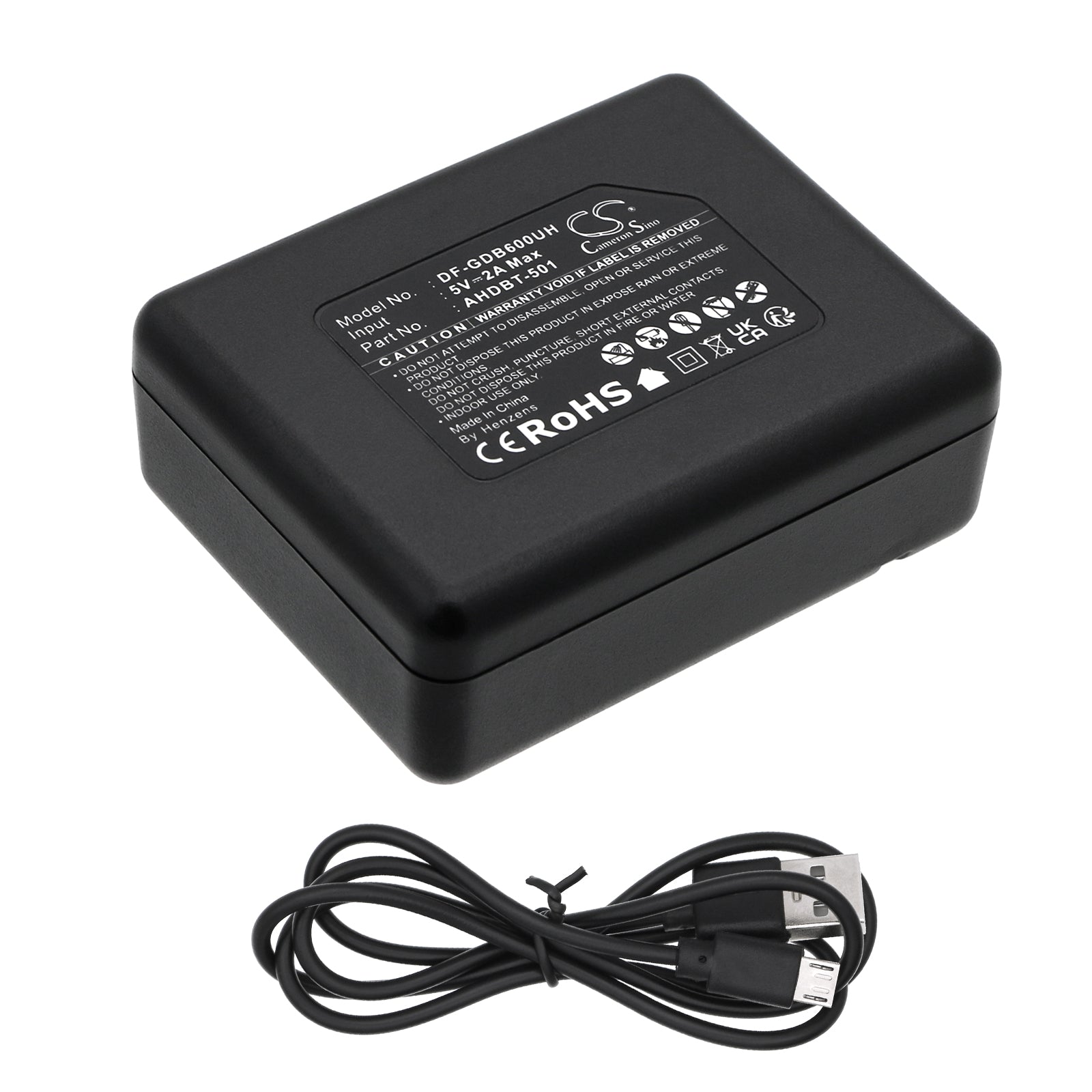 Battery Charger fits Gopro 601-10197-00, Aabat-001 Battery Charger Cameron Sino Technology Limited