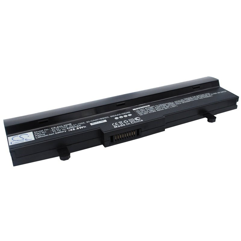 Black 10.8V 4400mAh Asus, Eee Pc 1001ha, Eee Pc 1005, Eee Pc 1005h Replacement Battery Notebook & Laptop Cameron Sino Technology Limited