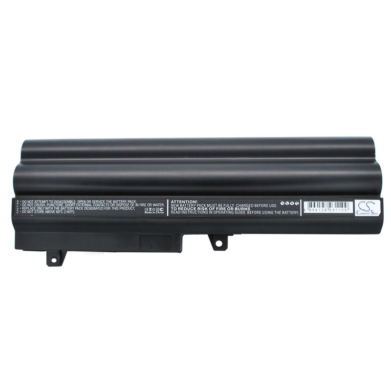 Black 10.8V 6600mAh Toshiba, dynabook Ux/ 23jbr, dynabook Ux/ 23jwh, dynabook Ux/ 24jbr Replacement Battery Notebook & Laptop Cameron Sino Technology Limited