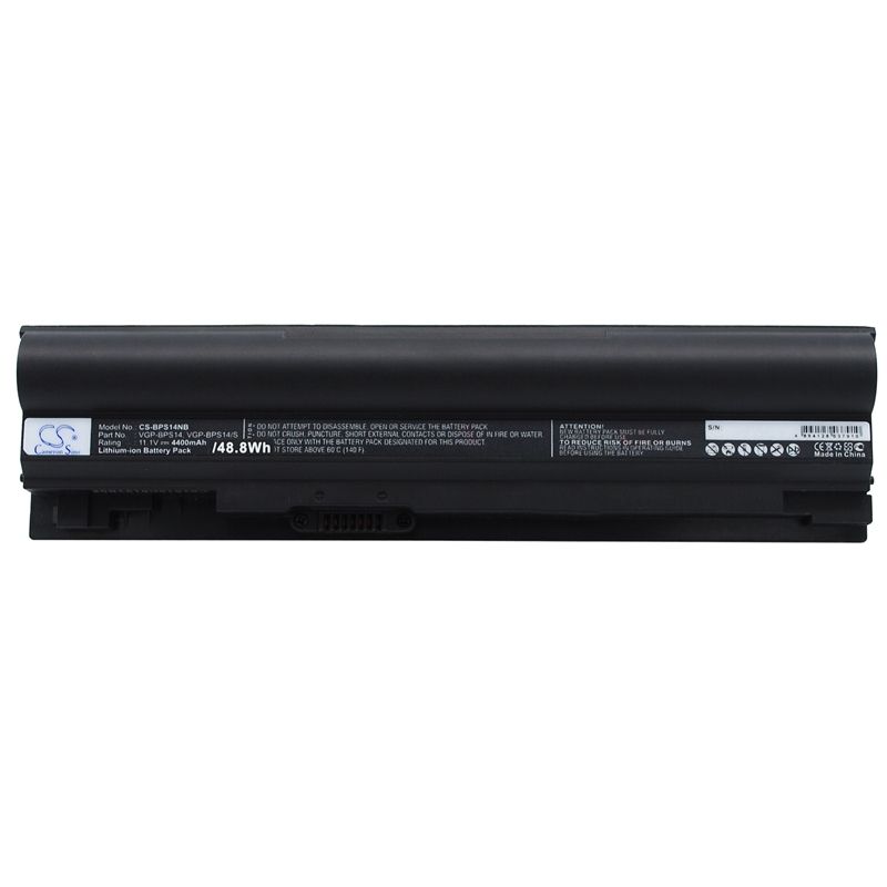 Black 11.1V 4400mAh Sony, vaio Vgn-tt11m, vaio Vgn-tt13/n, vaio Vgn-tt190ein Replacement Battery Computer Cameron Sino Technology Limited