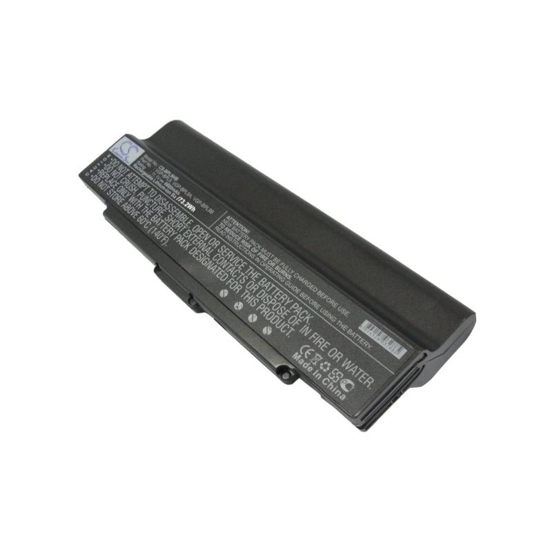 Black 11.1V 6600mAh Sony, aio Vgn-ar760, vaio Pcg-5g1l, vaio Pcg-5g2l Replacement Battery Notebook & Laptop Cameron Sino Technology Limited