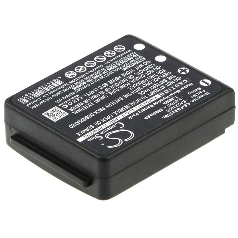 Black 3.6V 2000mAh Hbc, Radiomatic Keynote, Radiomatic Linus 4, Radiomatic Micron 4 Replacement Battery Crane Remote Control Cameron Sino Technology Limited