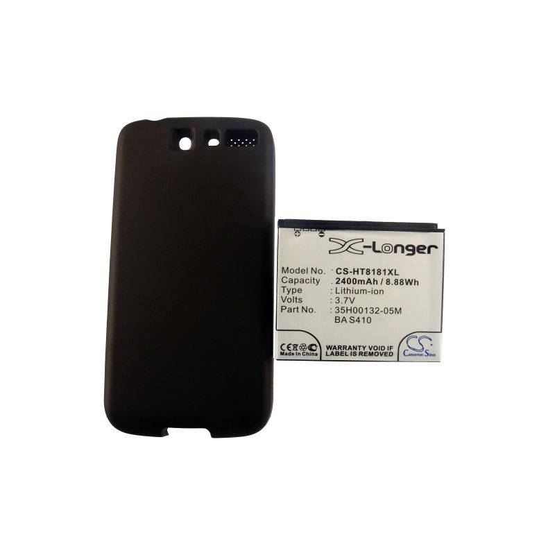 Black 3.7V 2400mAh Google, g7, htc, a8181 Replacement Battery Communications Cameron Sino Technology Limited (Suspended)