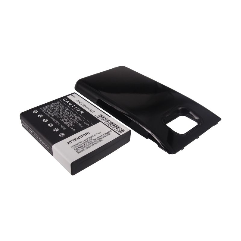 Black 3.7V 2600mAh Samsung, galaxy s ii, galaxy s2, gt-i9100 Replacement Battery Mobile & SmartPhone Cameron Sino Technology Limited