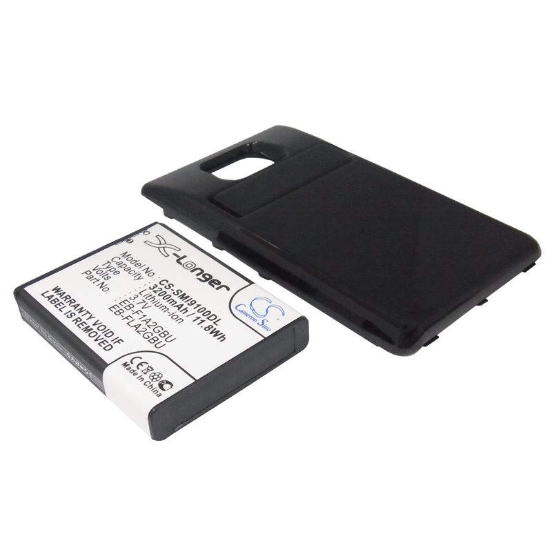 Black 3.7V 3200mAh Samsung, galaxy s ii, galaxy s2, gt-i9100 Replacement Battery Mobile & SmartPhone Cameron Sino Technology Limited (Suspended)
