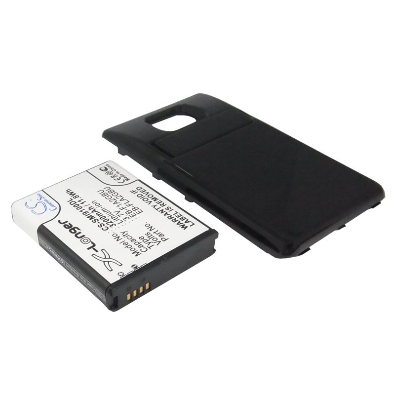 Black 3.7V 3200mAh Samsung, galaxy s ii, galaxy s2, gt-i9100 Replacement Battery Mobile & SmartPhone Cameron Sino Technology Limited (Suspended)