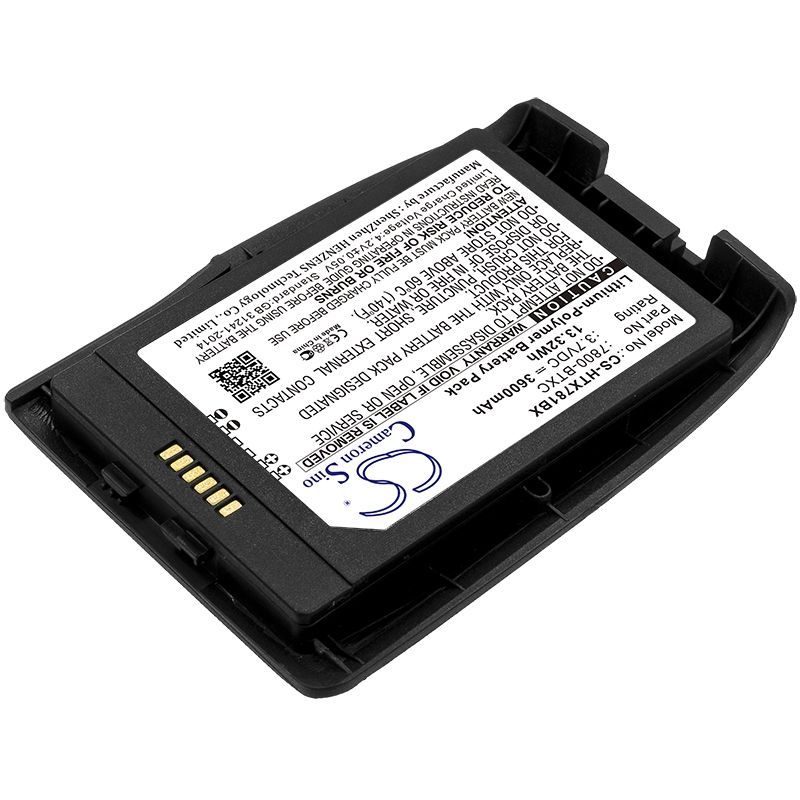 Black 3.7V 3600mAh Dolphin, 7800, Honeywell, Dolphin 7800 Replacement Battery Barcode Scanner Cameron Sino Technology Limited