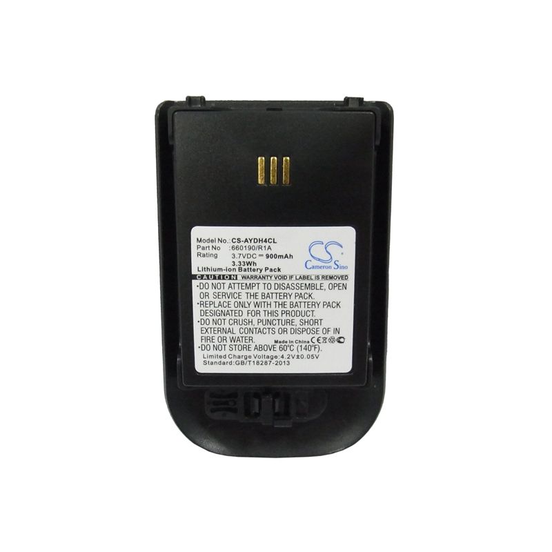 Black 3.7V 900mAh Alcatel, Omnitouch 8118, Omnitouch 8128, Ascom Replacement Battery Cordless Phone Cameron Sino Technology Limited
