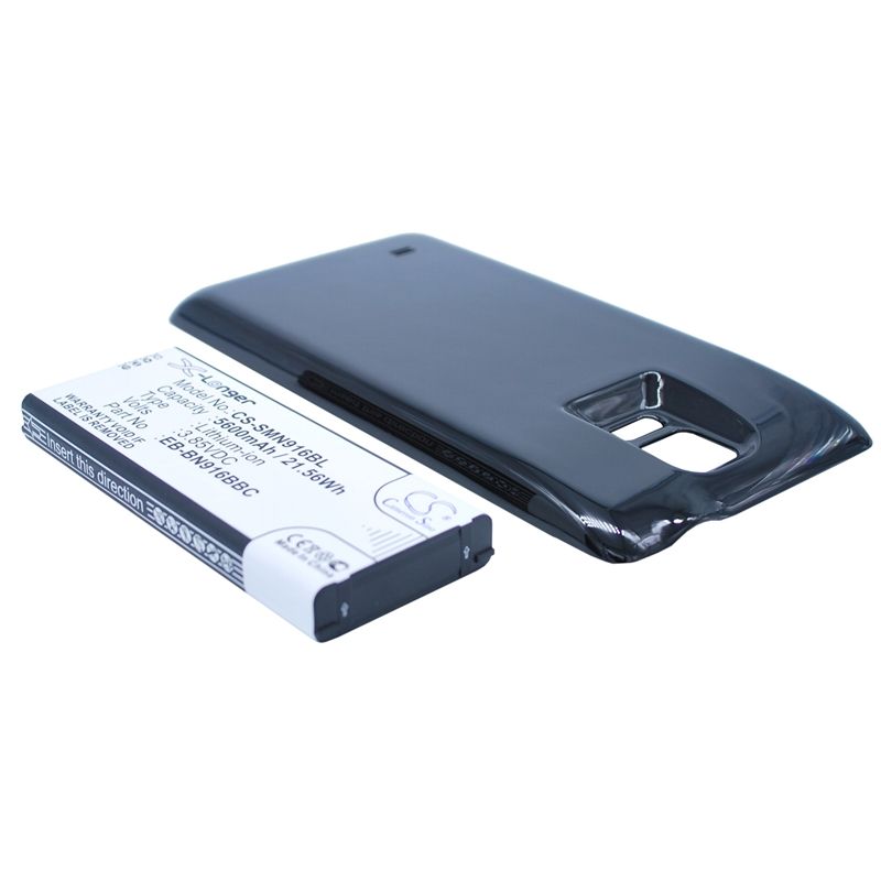 Black 3.85V 5600mAh Samsung, galaxy note 4 (china mobile), sm-n9100, sm-n9106w Replacement Battery Mobile & SmartPhone Cameron Sino Technology Limited