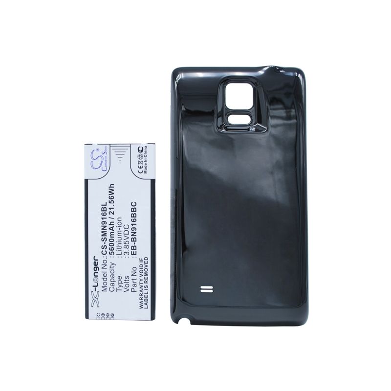Black 3.85V 5600mAh Samsung, galaxy note 4 (china mobile), sm-n9100, sm-n9106w Replacement Battery Mobile & SmartPhone Cameron Sino Technology Limited