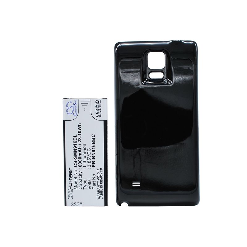 Black 3.85V 6000mAh Samsung, galaxy note 4 (china mobile), sm-n9100, sm-n9106w Replacement Battery Mobile & SmartPhone Cameron Sino Technology Limited