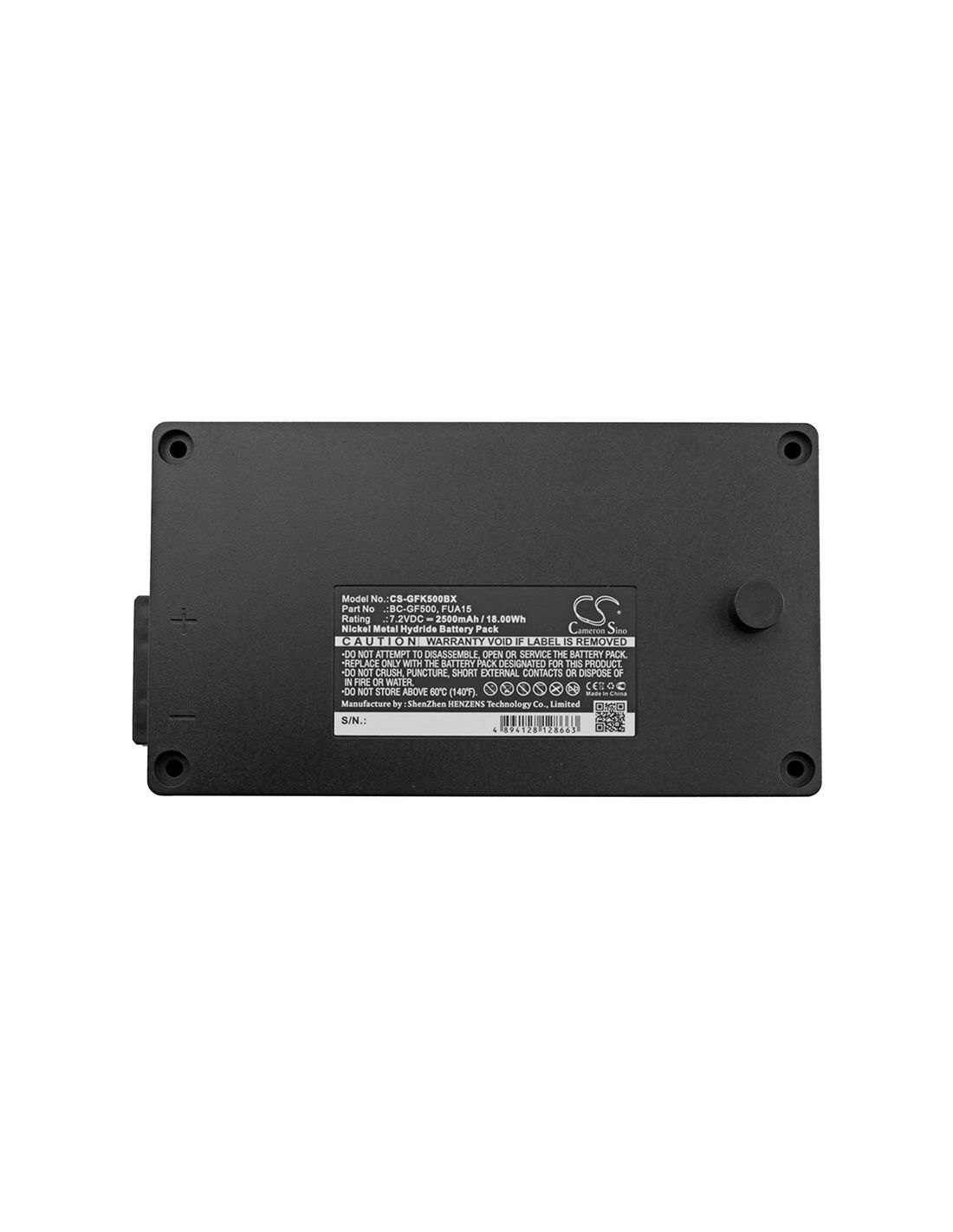Black 7.2V 2500mAh Gross Funk, Crane Remote Control, Gf500, Part Number Replacement Battery Crane Remote Control Cameron Sino Technology Limited