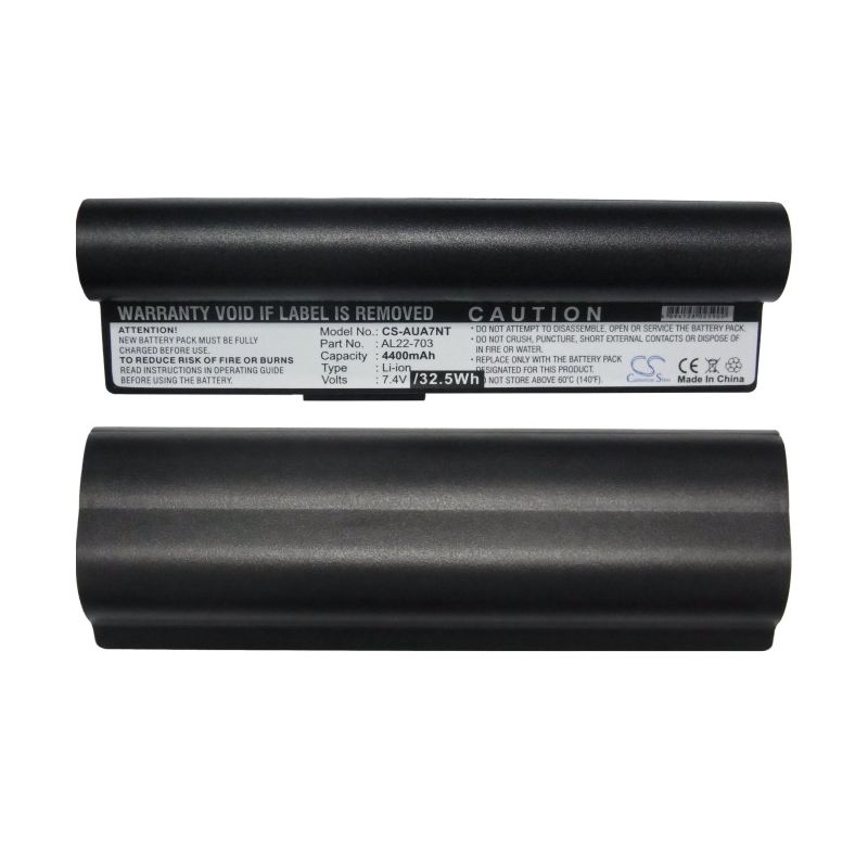 Black 7.4V 4400mAh Asus, Eee Pc 701sd, Eee Pc 701sdx, Eee Pc 703 Replacement Battery Computer Cameron Sino Technology Limited (Suspended)