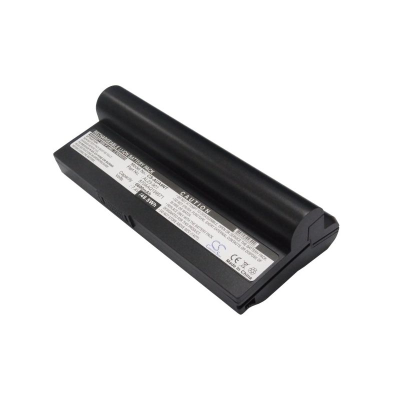 Black 7.4V 6600mAh Asus, Eee Pc 1000, Eee Pc 1000h, Eee Pc 1000ha Replacement Battery Notebook & Laptop Cameron Sino Technology Limited