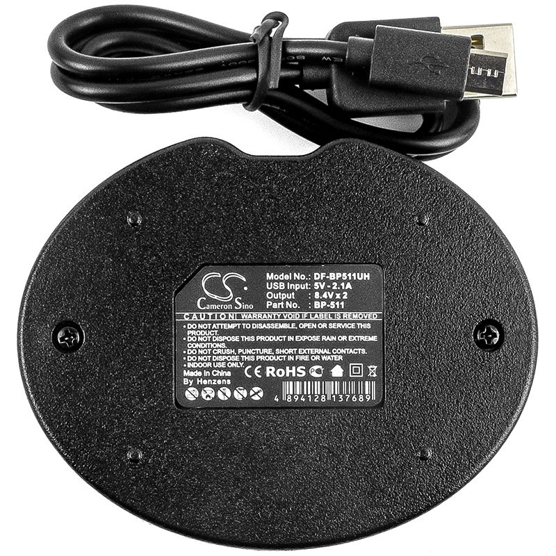 Camera Charger for Canon, Dm-mv100x, Dm-mv100xi, Dm-mv30 Camera Charger Cameron Sino Technology Limited