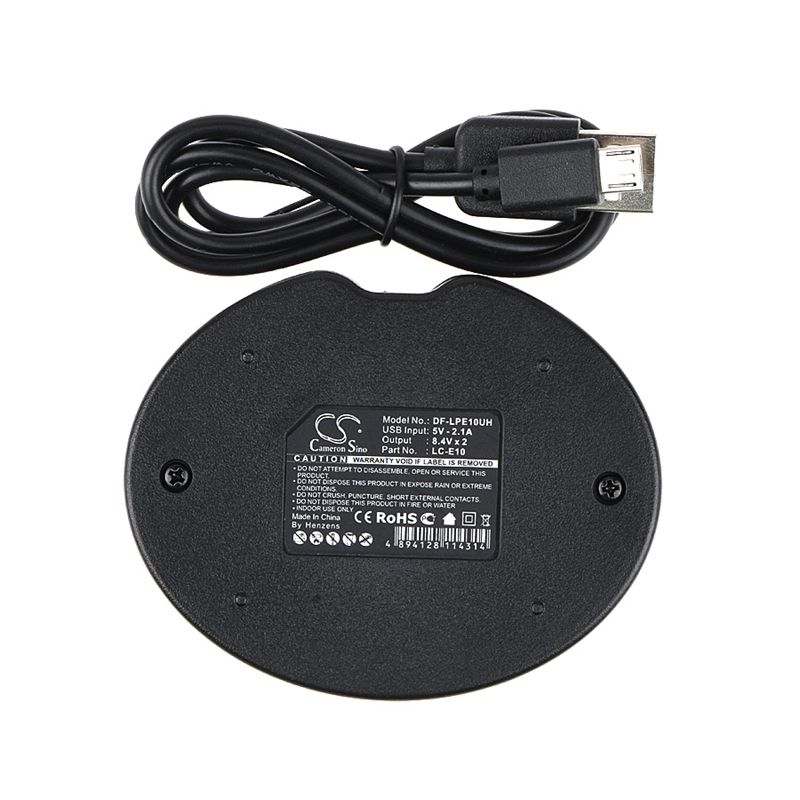 Camera Charger for Canon, Eos 1100d, Eos 1200d, Eos Kiss X50 Battery Charger Cameron Sino Technology Limited