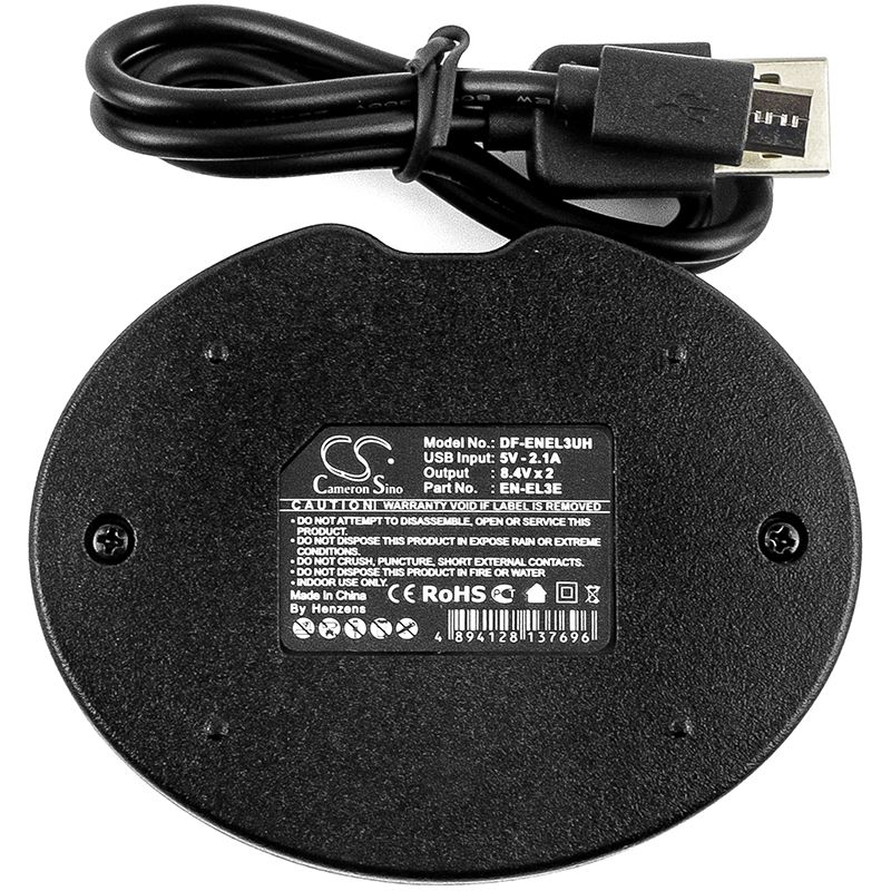 Camera Charger for Nikon, D100, D200, D300 Camera Charger Cameron Sino Technology Limited