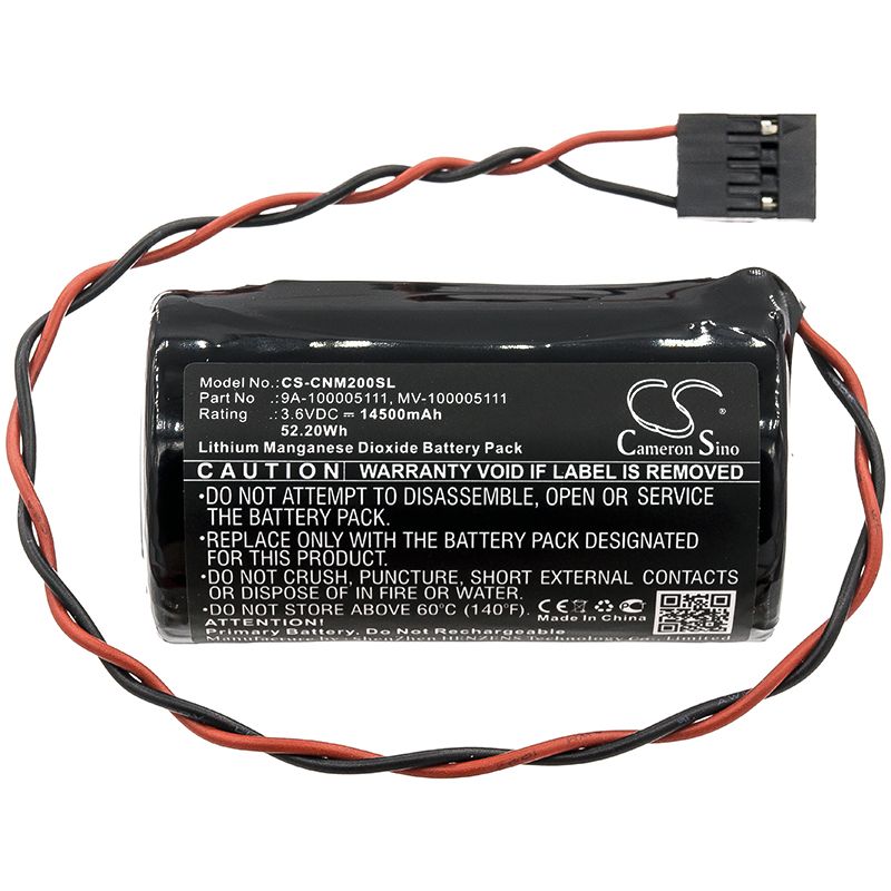 Cameron Nuflo MV-100005111 LS33600-CN, 9A-100005111 Flow Analyzer Battery 3.6V, 14500mAh PLC Cameron Sino Technology Limited