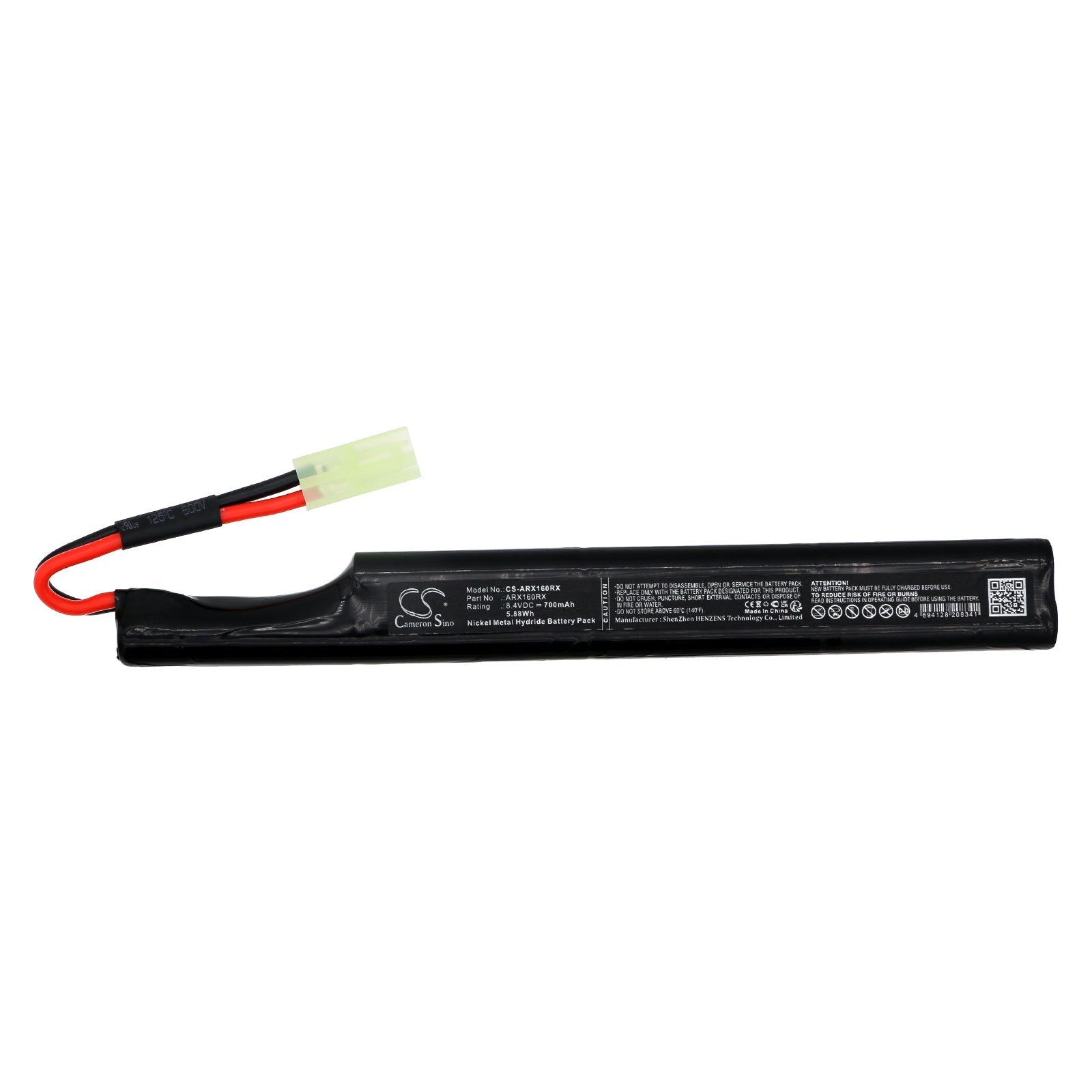 Cameron Sino Technologies 8.4V 700mAh Ni-MH Airsoft Gun Battery Airsoft Guns Cameron Sino Technology Limited