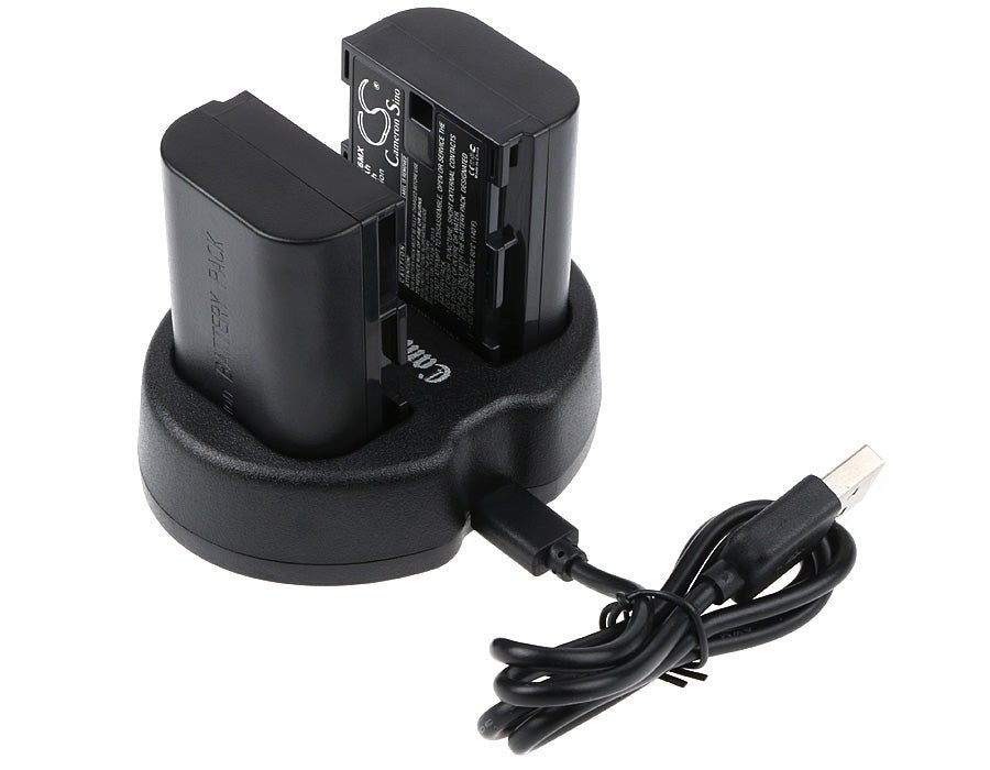 Canon Compatible Battery Kit: 2x CS-LPE6MX, 1x DF-LPE6UH, USB Cable for 5D Mark III & 5D Mark II Cosmetic Mirror Cameron Sino Technology Limited