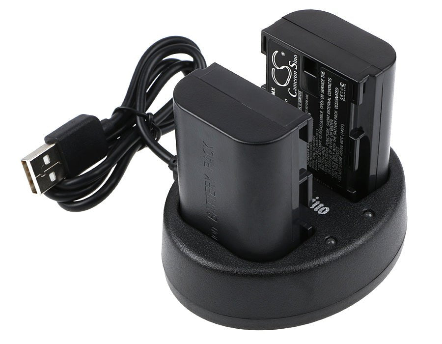 Canon Compatible Battery Kit: 2x CS-LPE6MX, 1x DF-LPE6UH, USB Cable for 5D Mark III & 5D Mark II Cosmetic Mirror Cameron Sino Technology Limited