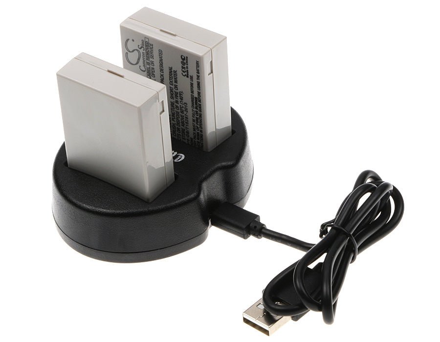 Canon EOS 550D Battery Pack Kit - 2 CS-LPE8 Batteries, 1 DF-LPE8UH Battery & USB Cable Cosmetic Mirror Cameron Sino Technology Limited