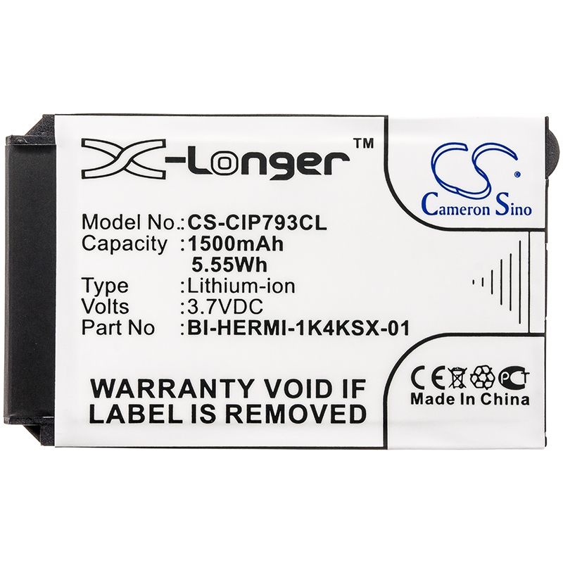 CS-CIP793CL Li-ion Battery fits Cisco, 7026g, 74-5468-01, 7925 3.7V, 1500mAh Cordless Phone Cameron Sino Technology Limited