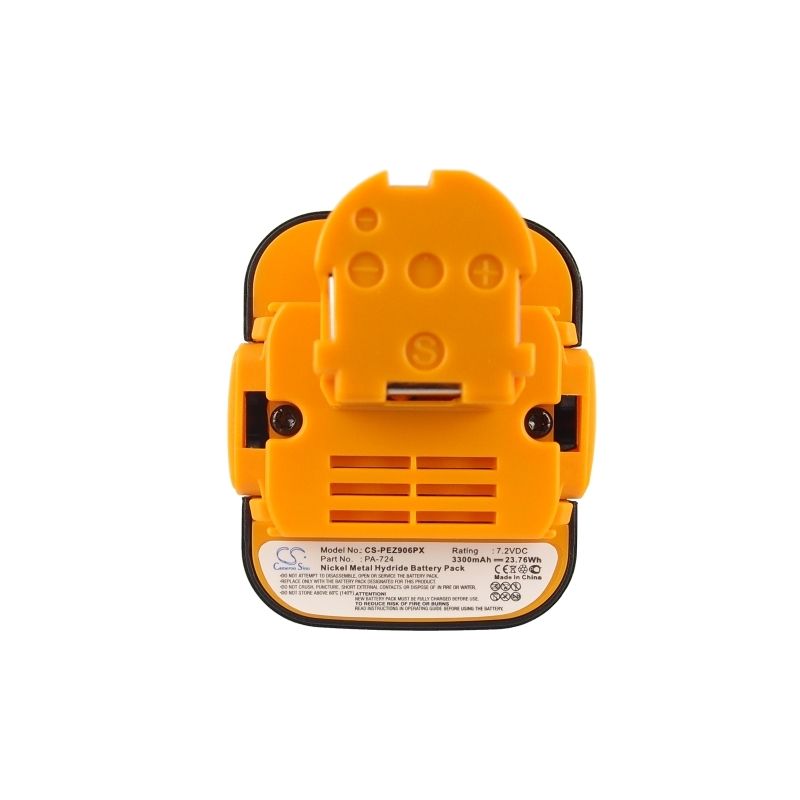 CS-PEZ906PX Ni-MH Battery fits Panasonic, Ey3653, Ey3653cq, Ey3654 7.2V, 3300mAh Power Tools Cameron Sino Technology Limited